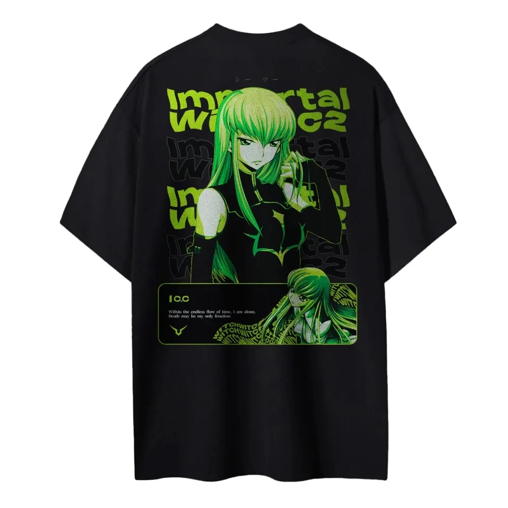 Anime Merchandise Shop - Kaos Code Geass Baru C.C. Kaos