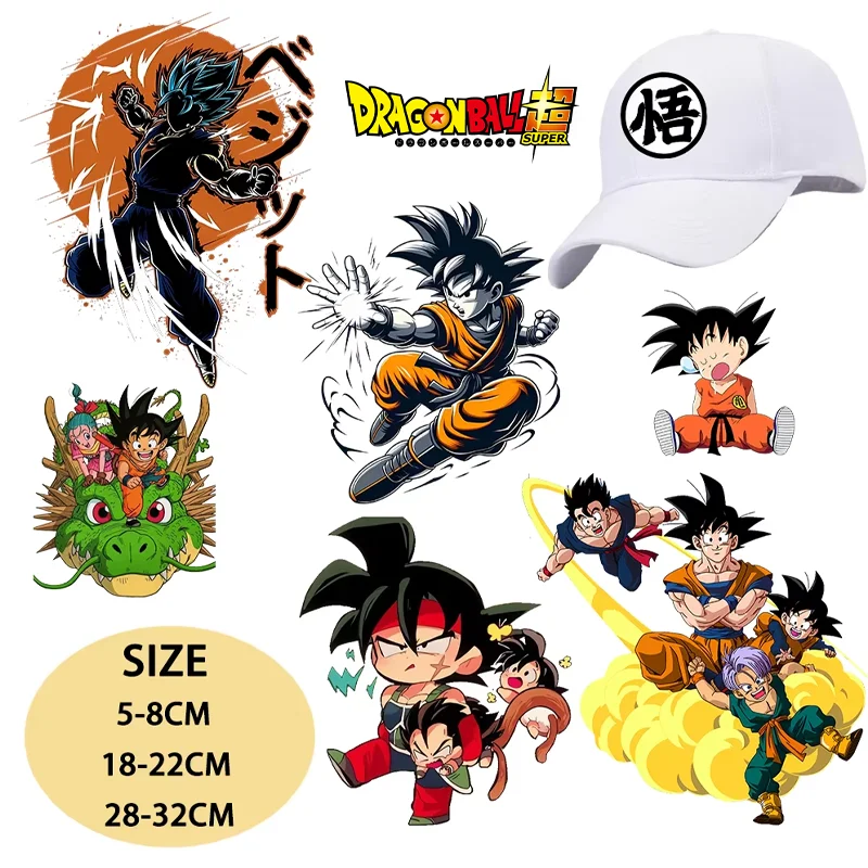 Anime Merchandise Men - Stiker Transfer Panas Dragon Ball untuk