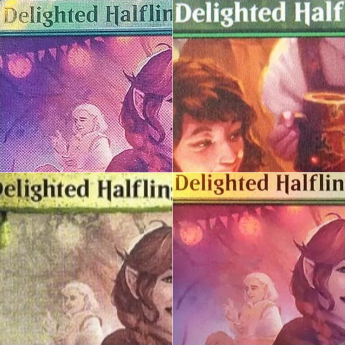 Themed Playing Card - Kartu Permainan Halfling Berkualitas Tinggi TCG