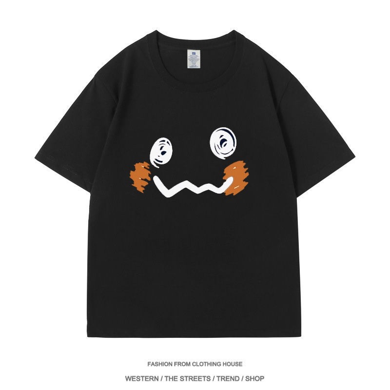 Anime Merchandise T-Shirts - Kaos Kolaborasi Miki Q, Merchandise Kartun