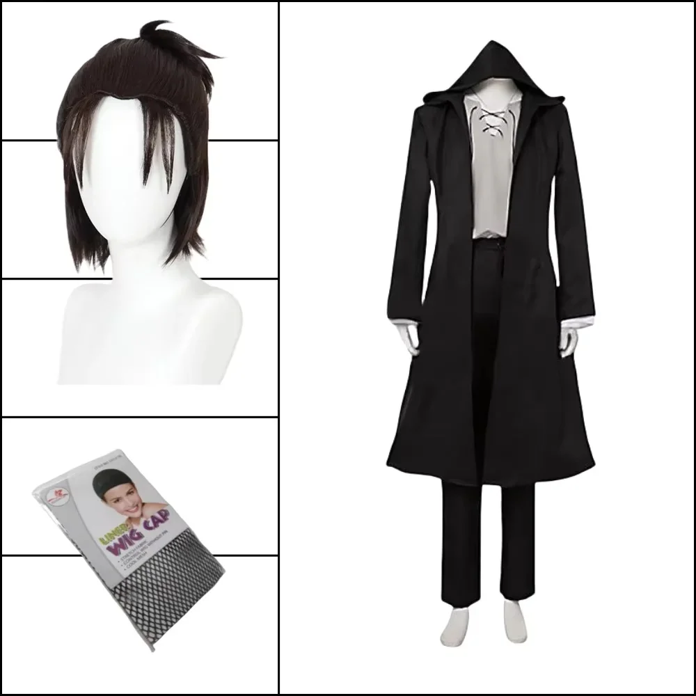 Anime Merchandise Clothes - Kostum Cosplay Eren Jaeger 2026, Kostum