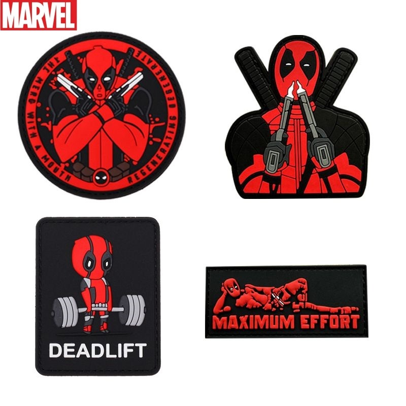 Anime Merchandise Clothes - Patch Lengan Deadpool Merchandise Anime, Stiker