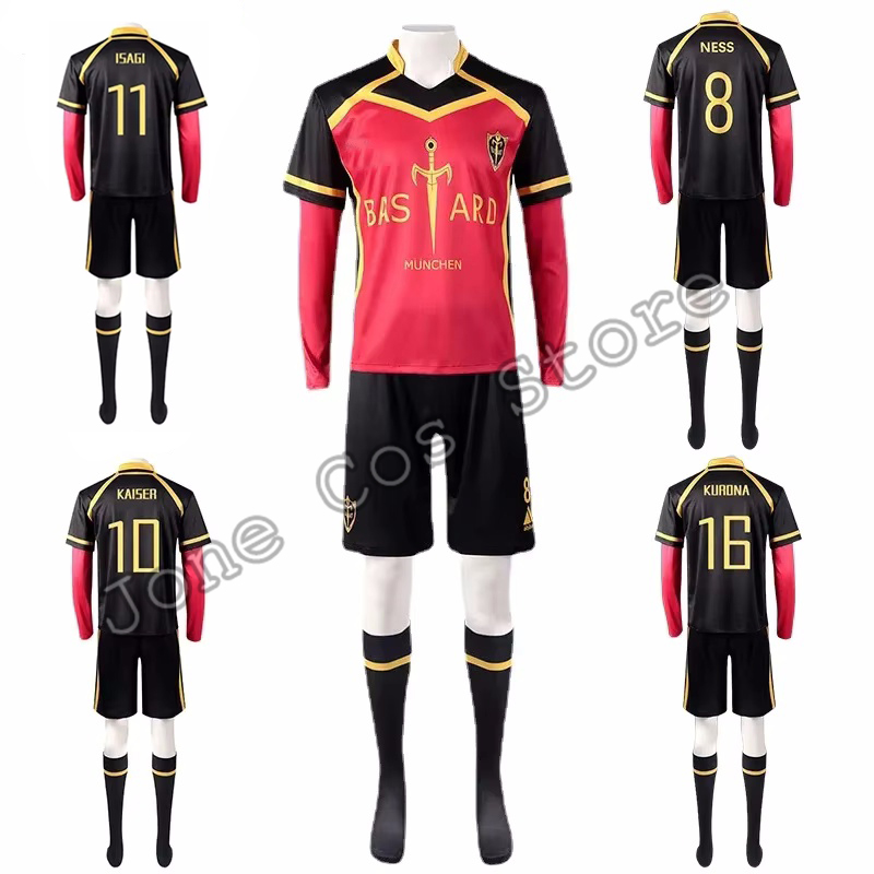 Anime Merchandise Men - Jersey Cosplay Kaiser Anime Isagi Yoichi