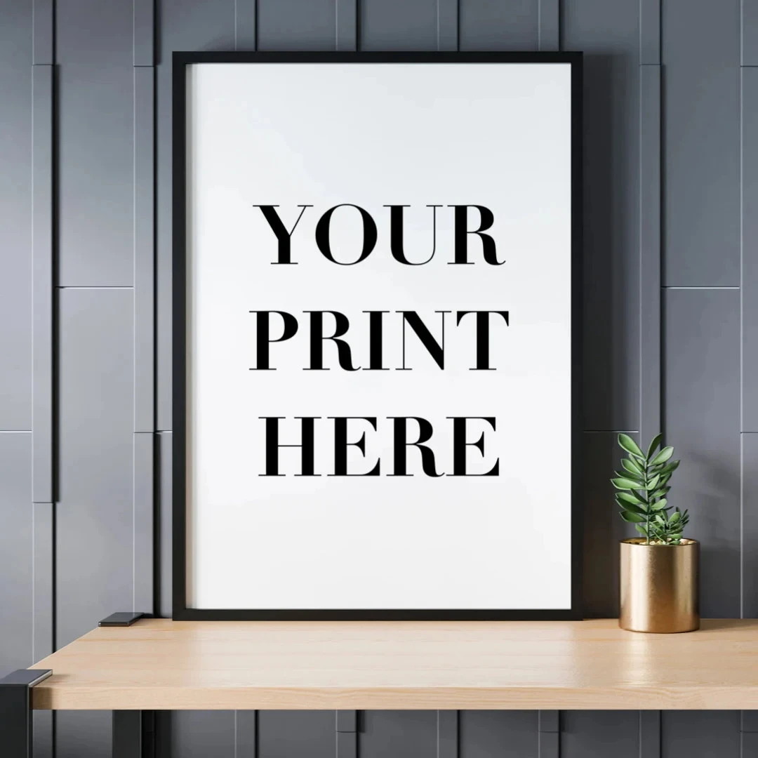 Anime Poster Print - Cetakan Kanvas Kustom Seni Dinding Foto