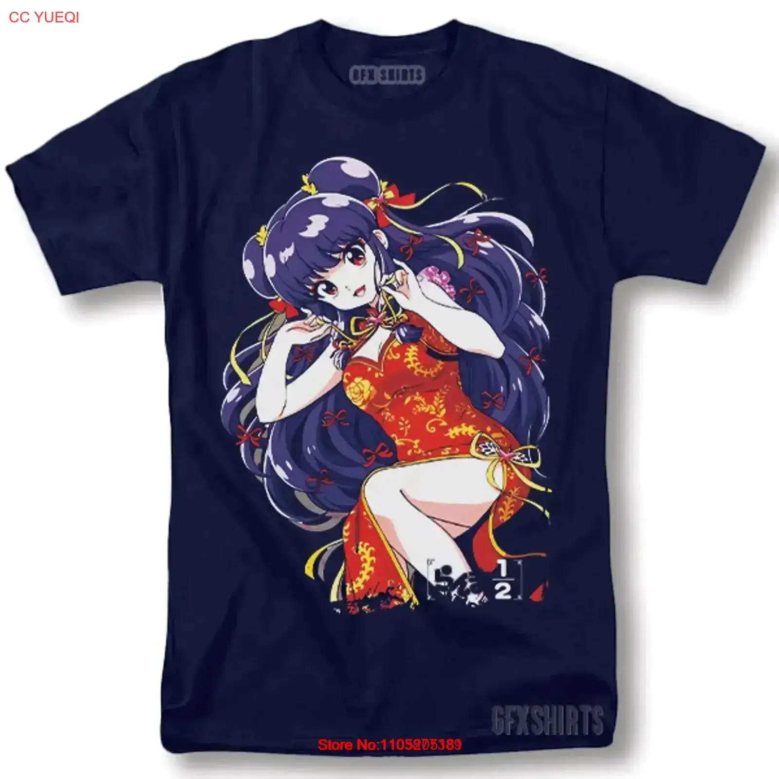 Anime Merchandise Men - Kaos Ranma 1/2 Anime Manga Shampoo