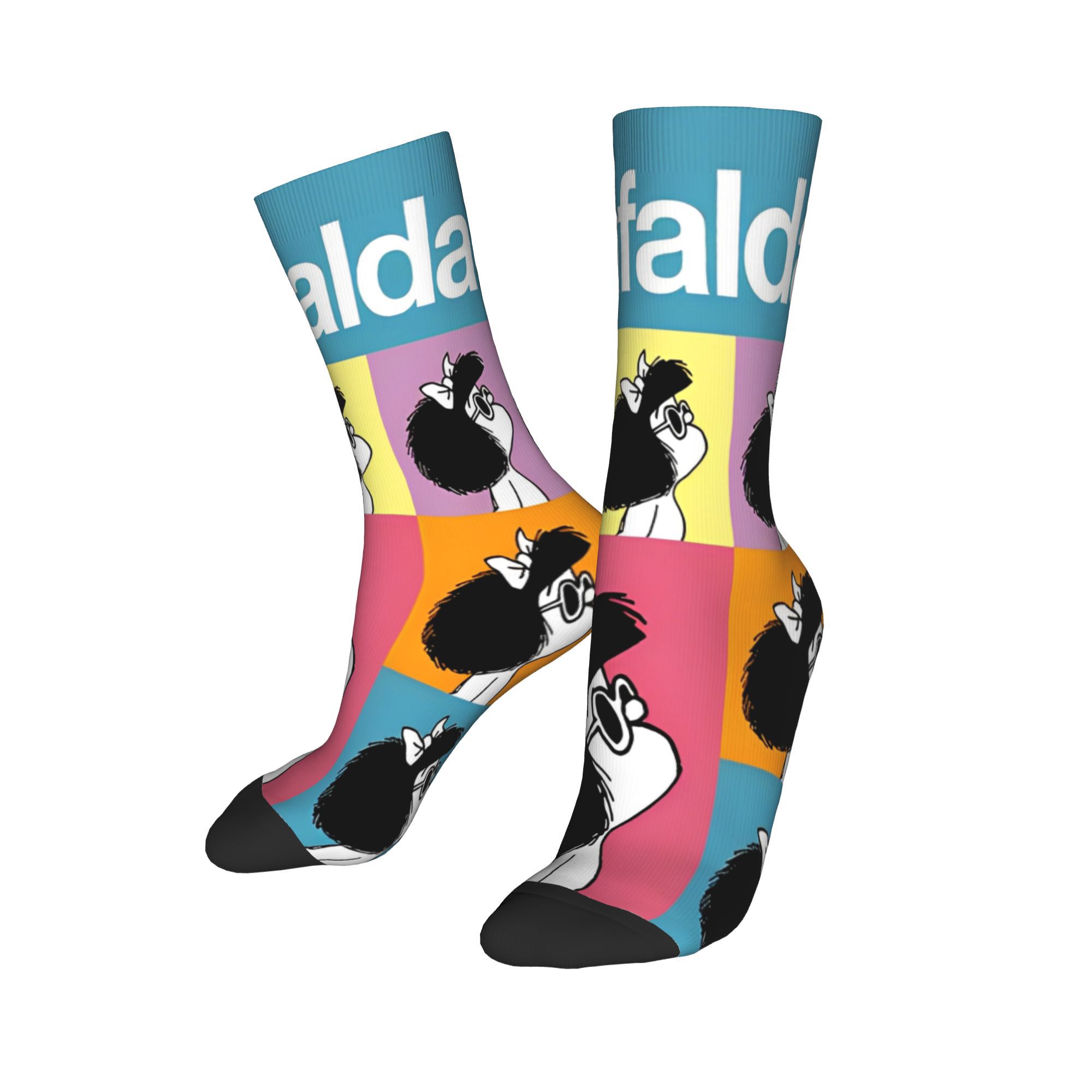 Anime Merch Ideas - Kaus kaki kartun Mafaldas manga pria