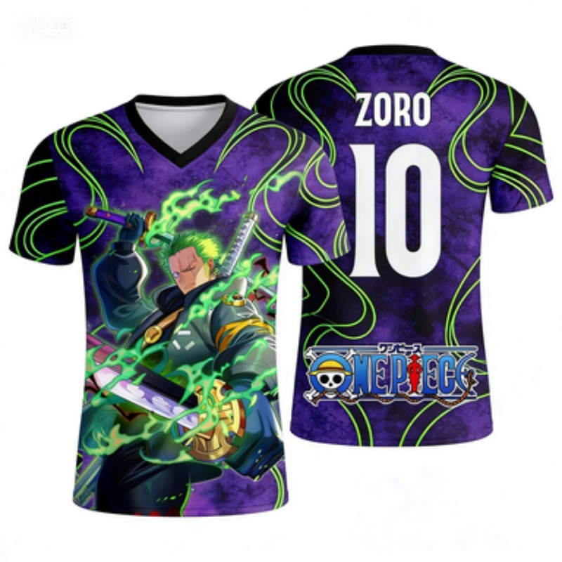 Anime Merchandise Clothes - Kaos Olahraga Sepak Bola Anime Musim