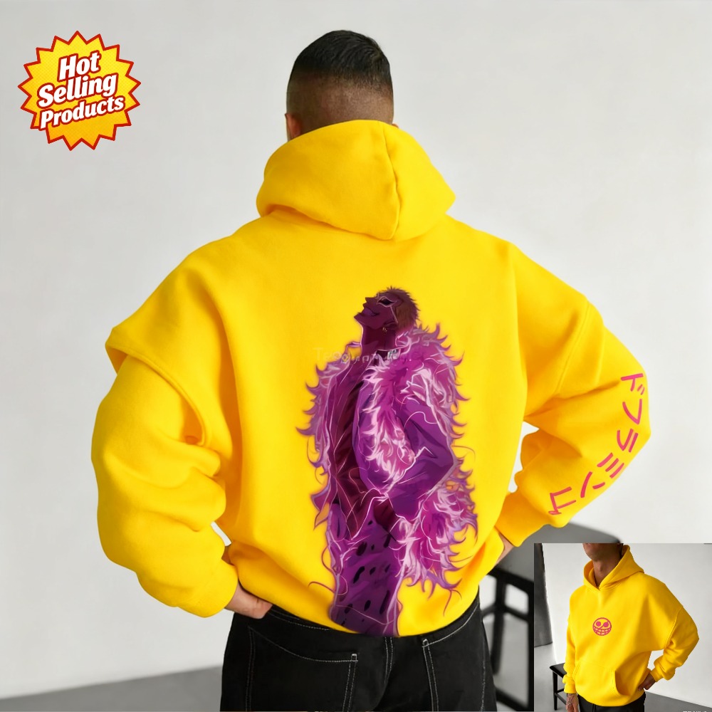 Hoodie One Piece Donquixote Do - Anime Merchandise Shop ulasan dan harga