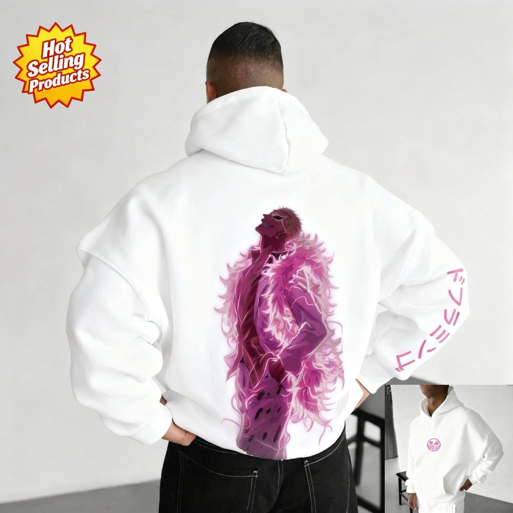 Hoodie One Piece Donquixote Do - Anime Merchandise Shop ulasan dan harga