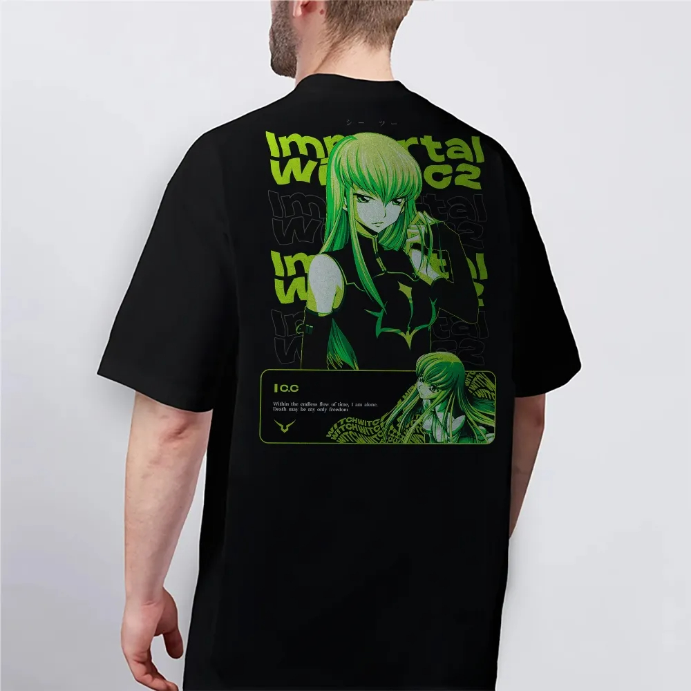 Kaos Code Geass Baru C.C. Kaos - Anime Merchandise Shop ulasan dan harga