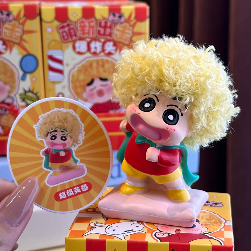 Figurine Blind Box Afro Crayon - Anime Merchandise Men ulasan dan harga