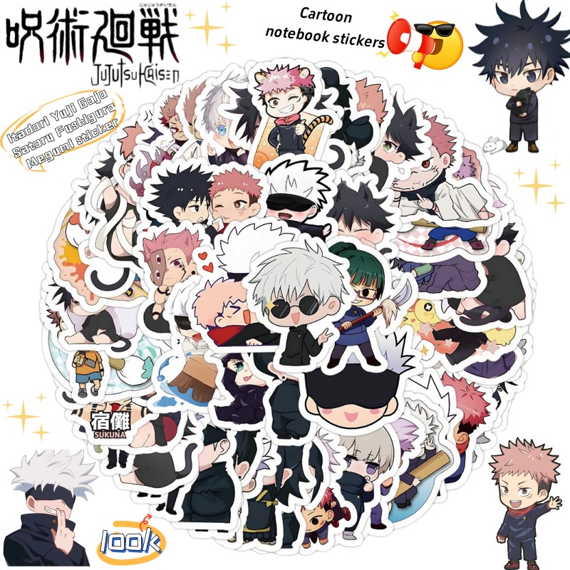Jujitsu Kaisen Itadori Yuji Go - Gojo Anime Merchandise ulasan dan harga