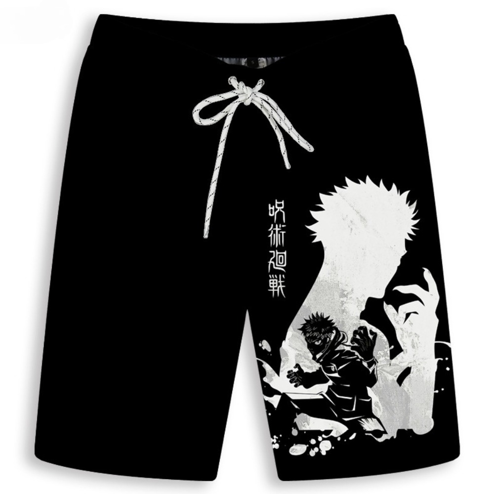 Celana Pendek Pria Gojo Satoru - Anime Merchandise Shop ulasan dan harga