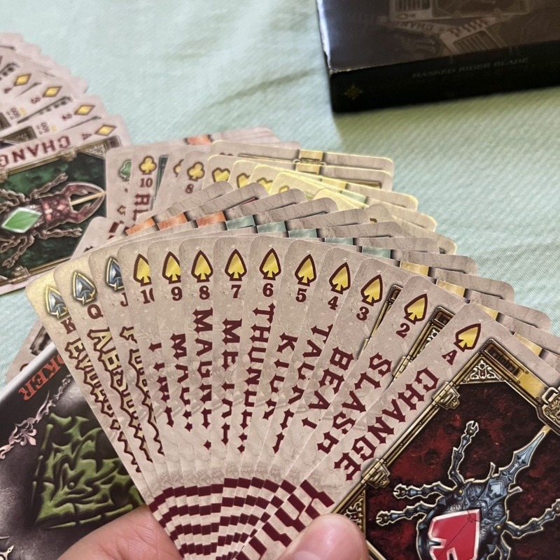 Karakter anime Bandai Kamen Ri - Themed Playing Card ulasan dan harga