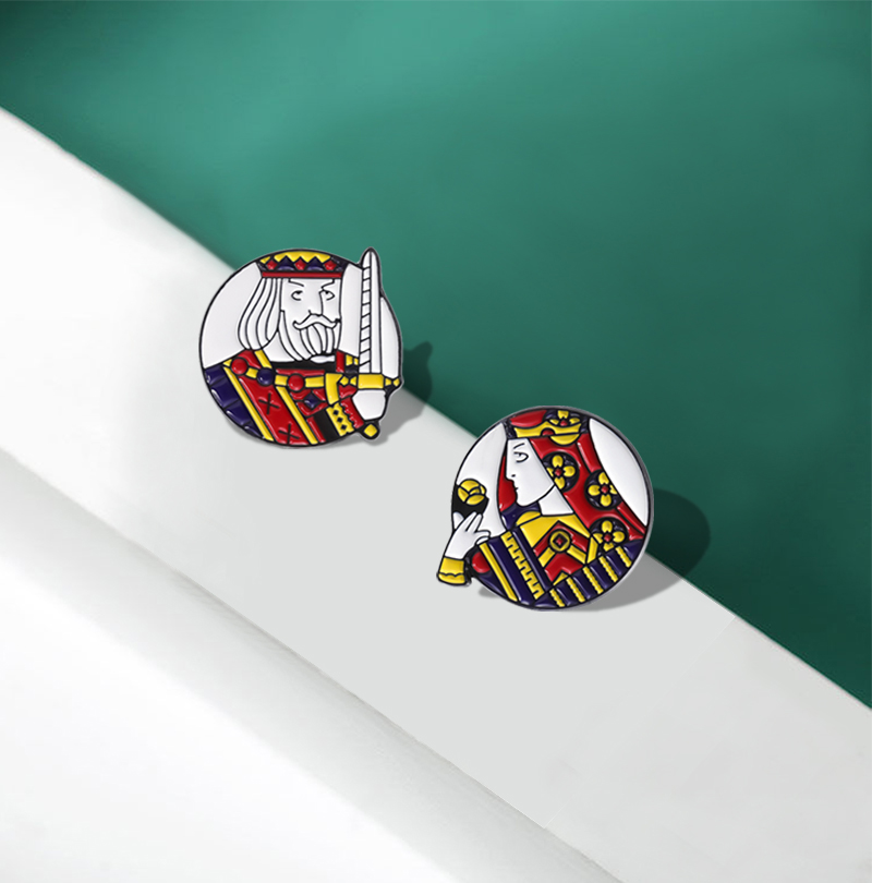 Kartu bermain pin Enamel kusto - Themed Playing Card ulasan dan harga