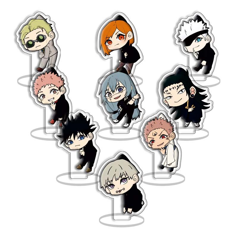 Set Stand Akrilik Anime Jujuts - Anime Jujutsu Kaisen Merchandise ulasan dan harga