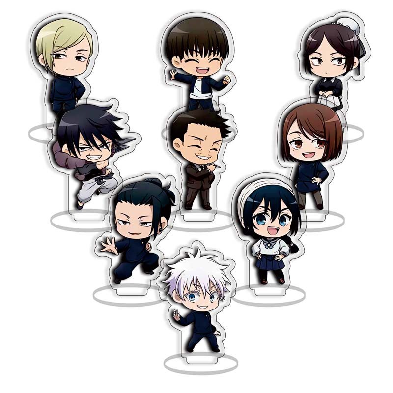 Set Stand Akrilik Anime Jujuts - Anime Jujutsu Kaisen Merchandise ulasan dan harga