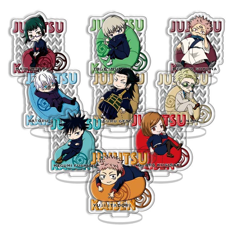 Set Stand Akrilik Anime Jujuts - Anime Jujutsu Kaisen Merchandise ulasan dan harga