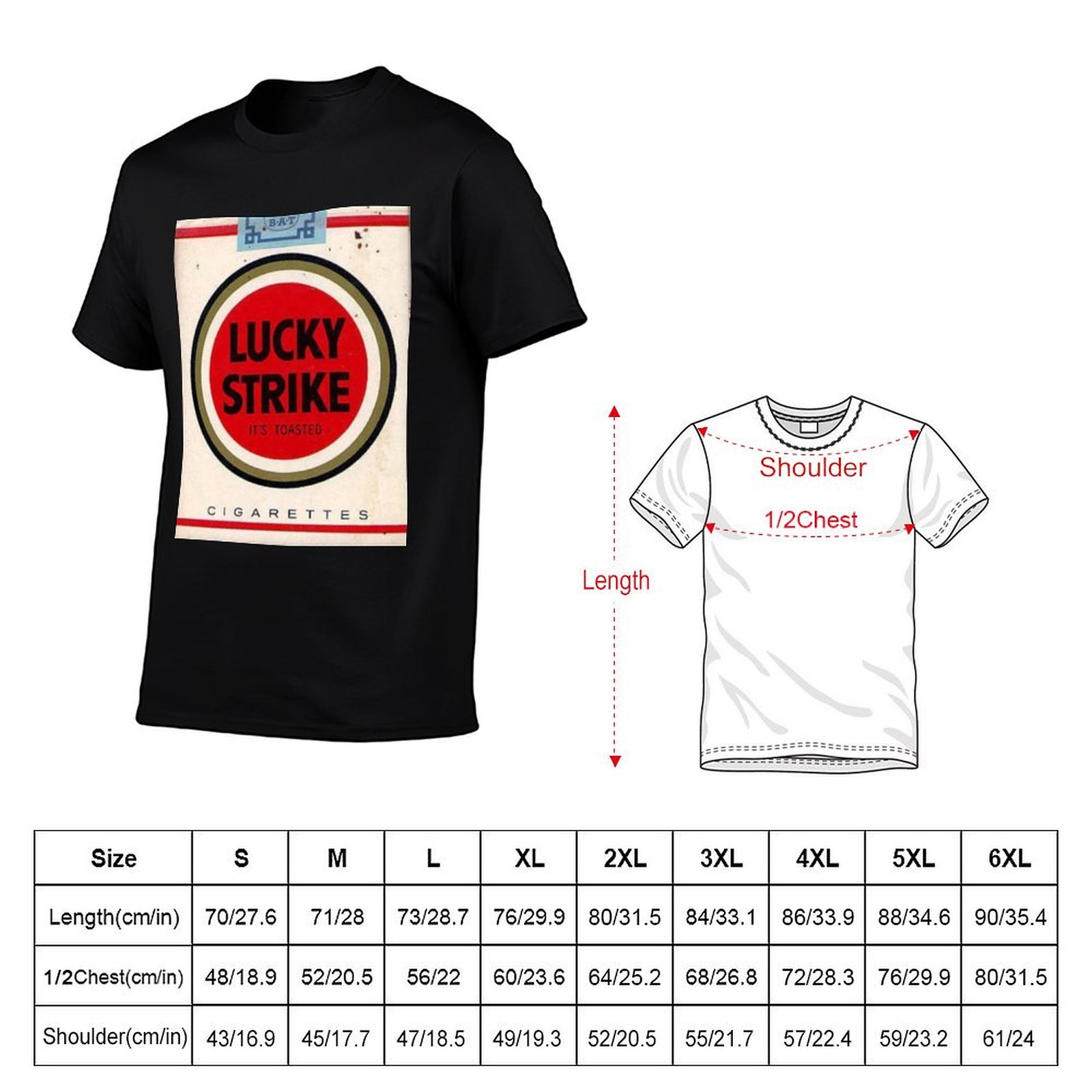 BEST SELLER Lucky Strike Merch - Anime Merchandise T-Shirts ulasan dan harga