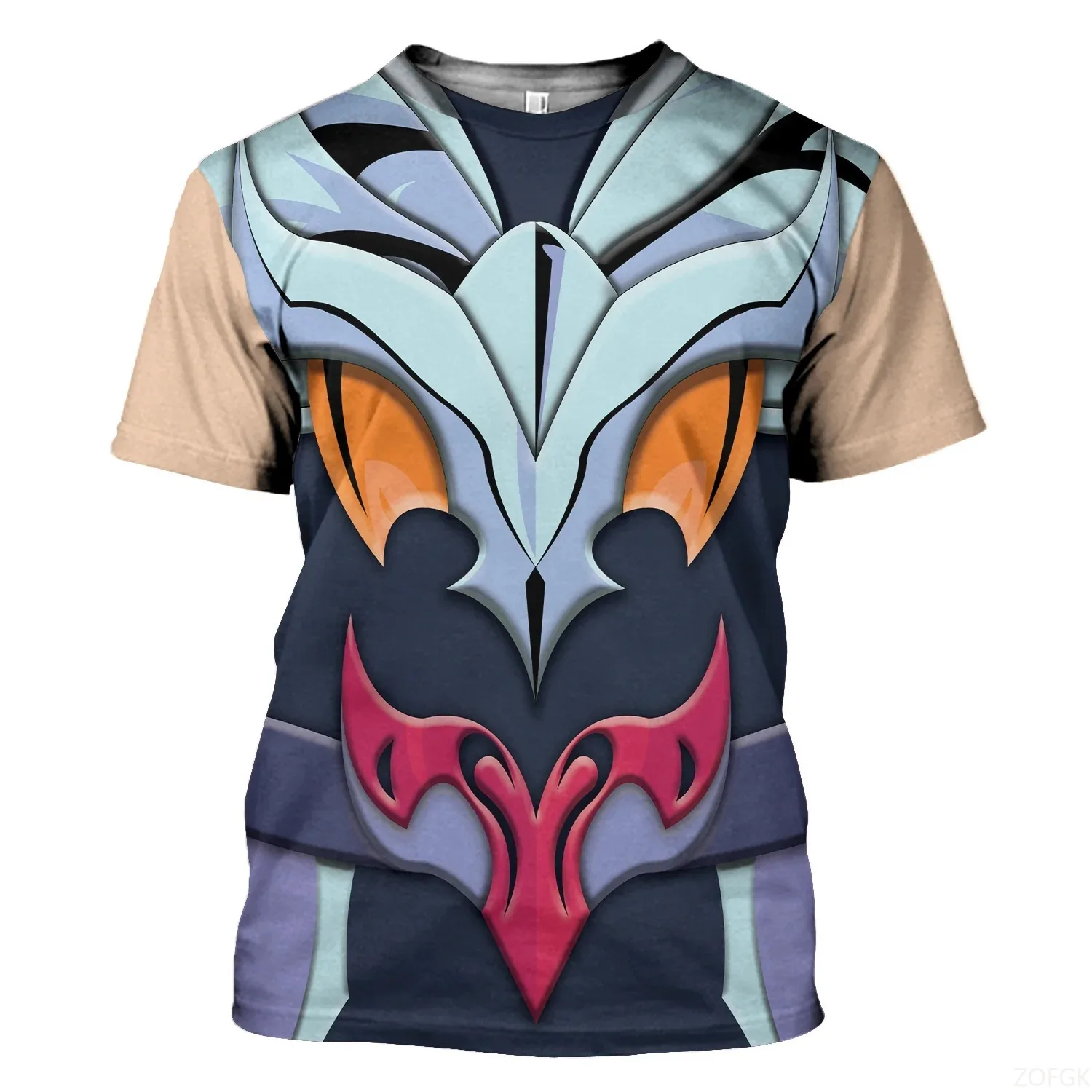 Kaus Leher Bulat Nyaman Kasual - Anime Merchandise Clothes ulasan dan harga