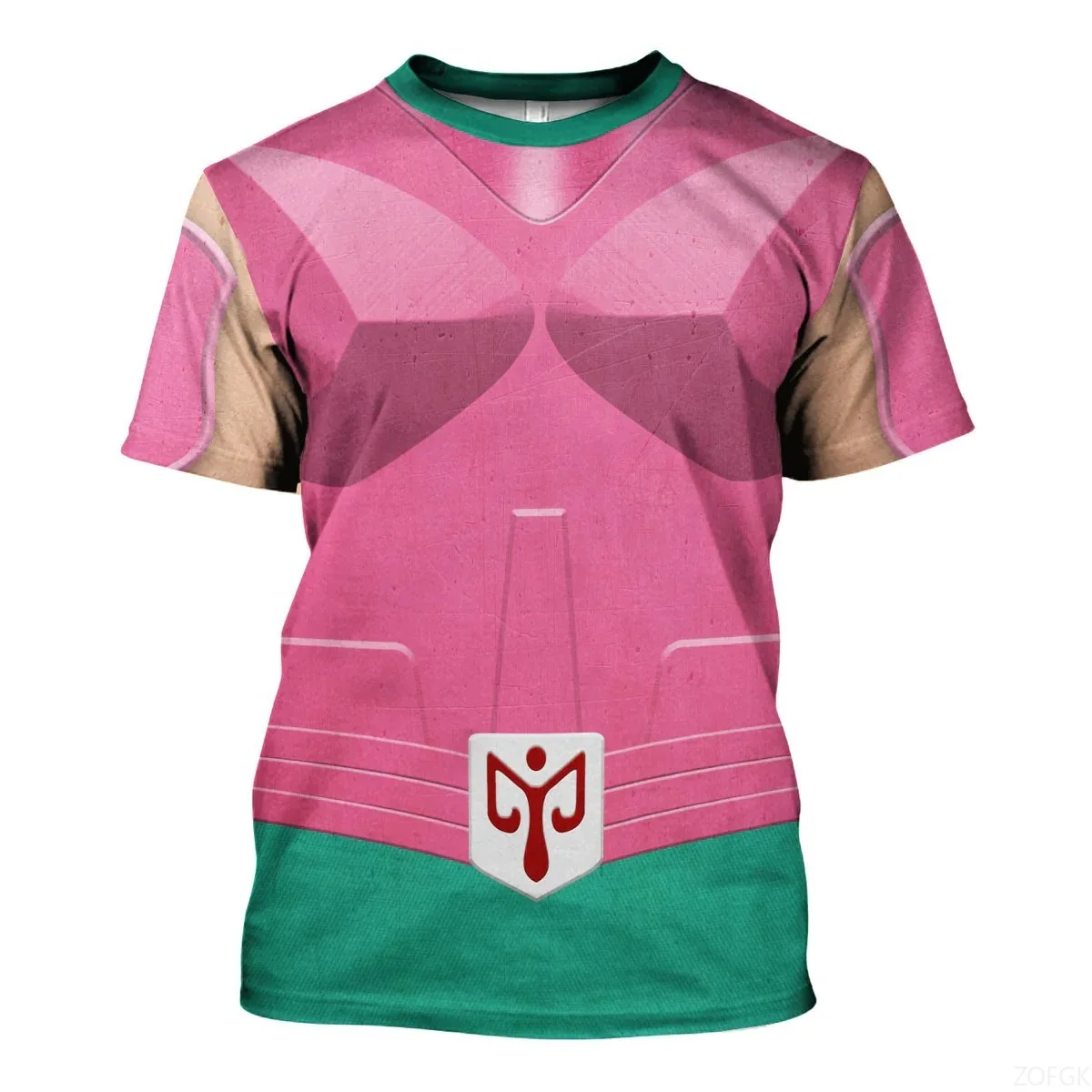 Kaus Leher Bulat Nyaman Kasual - Anime Merchandise Clothes ulasan dan harga