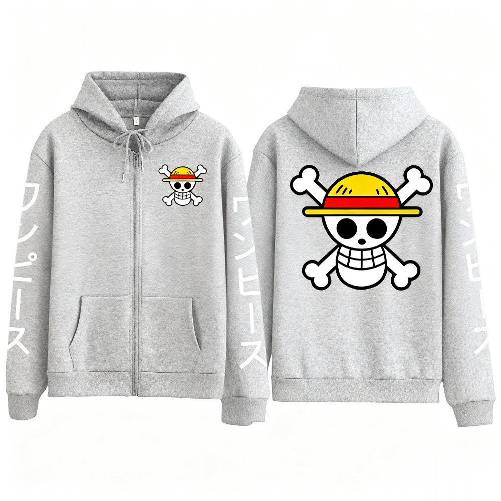 Sweater Hoodie Anime Luffy Uku - Anime Merchandise Shop ulasan dan harga