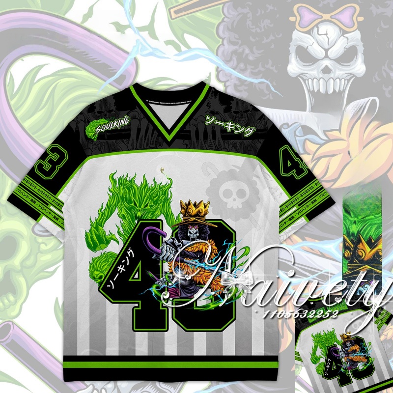 Kaos 3D Print Gaya Komik Hitam - Anime Merchandise T-Shirts ulasan dan harga
