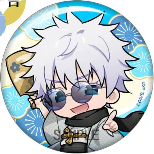 Koleksi Lencana Resmi Anime Ju - Anime Jujutsu Kaisen Merchandise ulasan dan harga