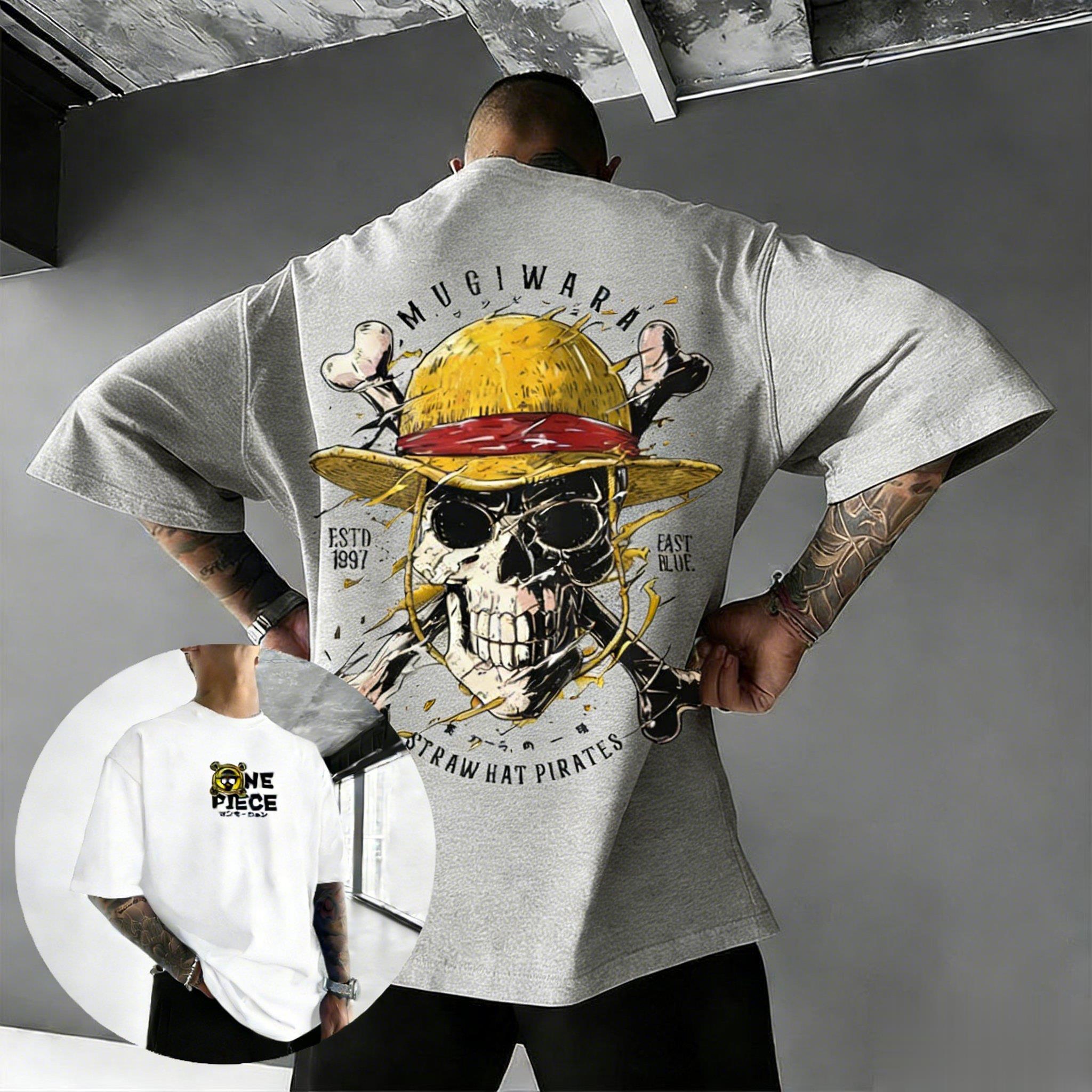 Kaos Anime Tengkorak Unisex Ov - Anime Merchandise Men ulasan dan harga