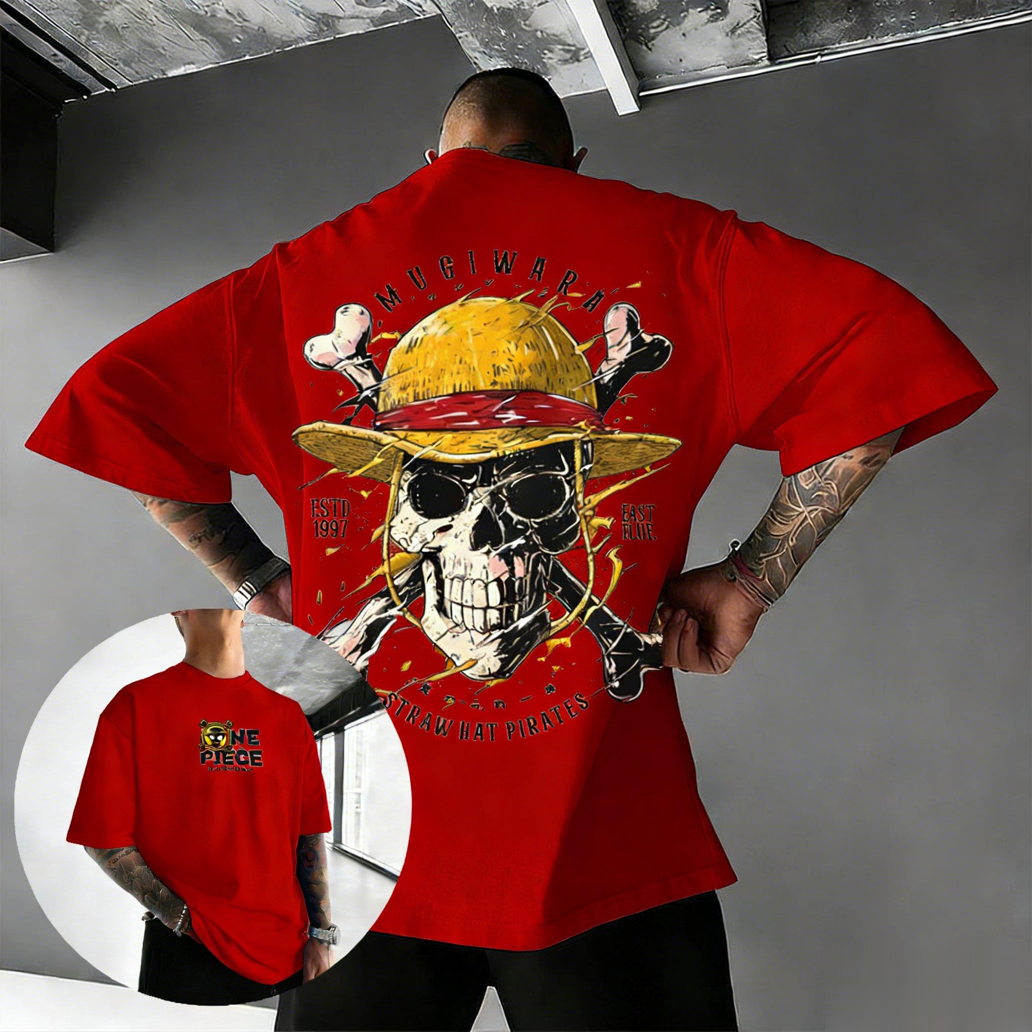 Kaos Anime Tengkorak Unisex Ov - Anime Merchandise Men ulasan dan harga