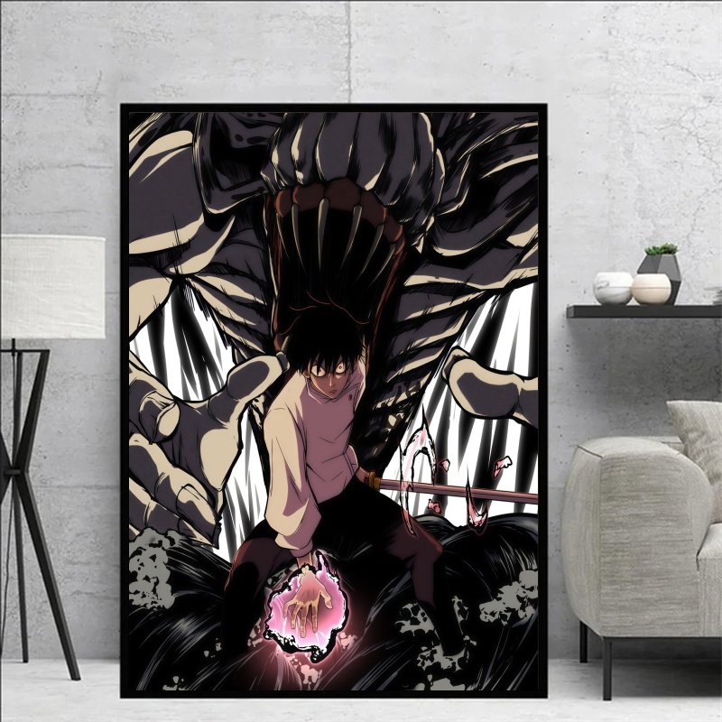 Jujitsu Kaisen Yuta Okkotsu &  - Anime Poster Print ulasan dan harga