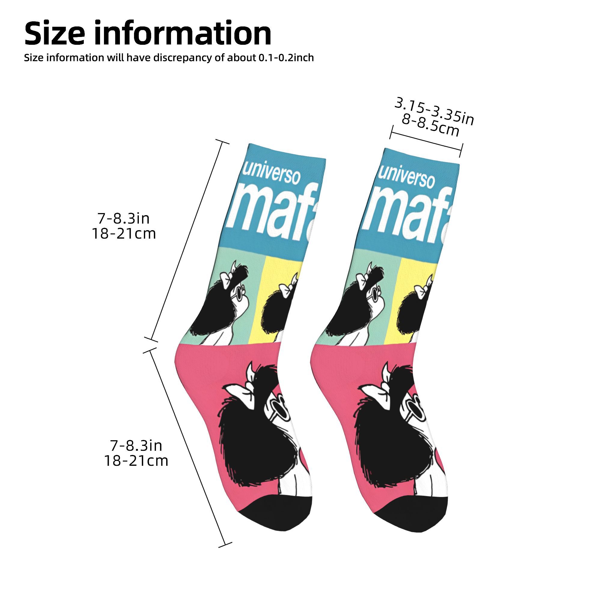 Kaus kaki kartun Mafaldas mang - Anime Merch Ideas ulasan dan harga