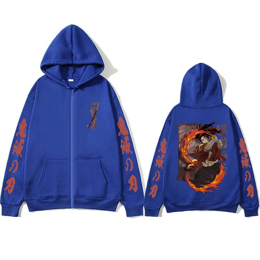 Hoodie Resleting Merchandise D - Anime Merchandise Shop ulasan dan harga