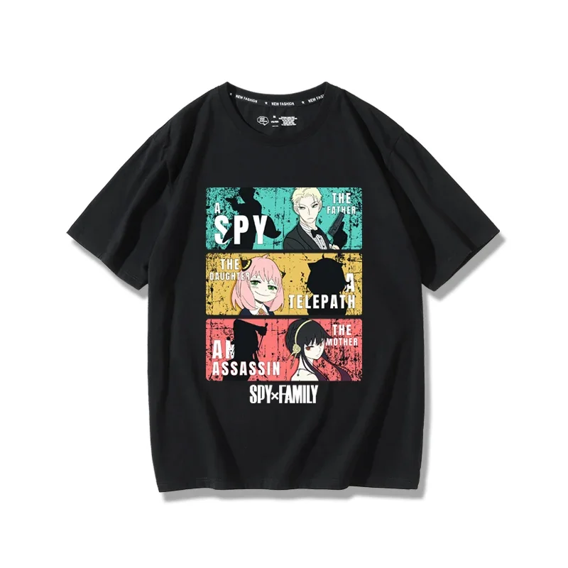 Kaos Cosplay Bertema Spy and F - Anime Merchandise T-Shirts ulasan dan harga