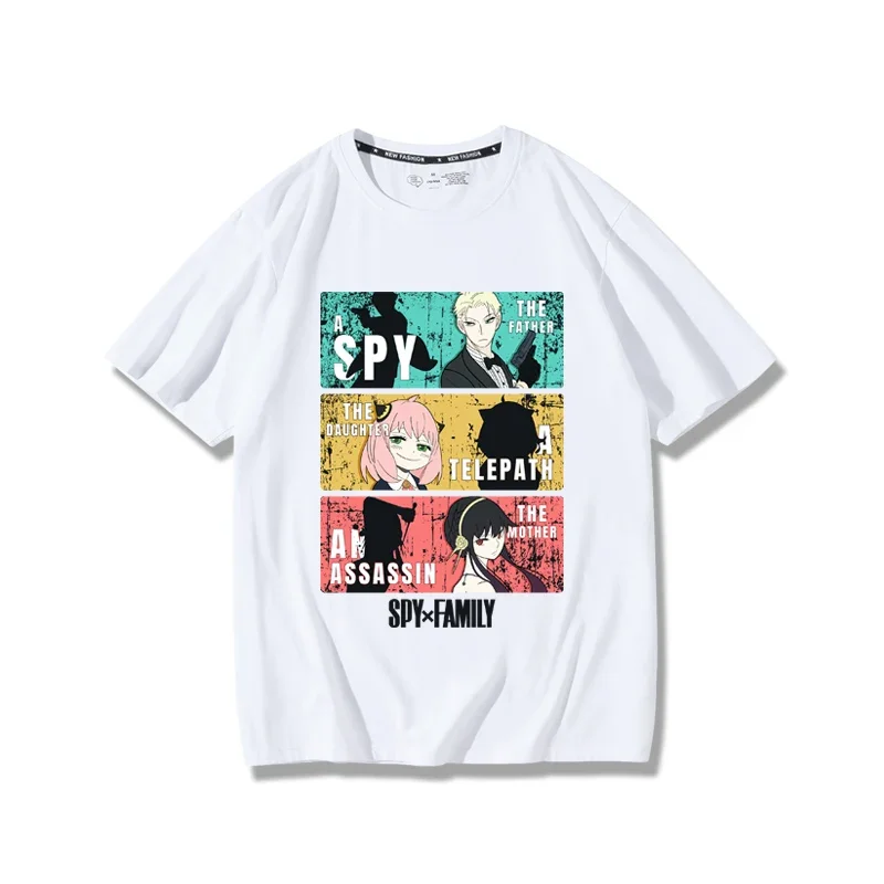 Kaos Cosplay Bertema Spy and F - Anime Merchandise T-Shirts ulasan dan harga