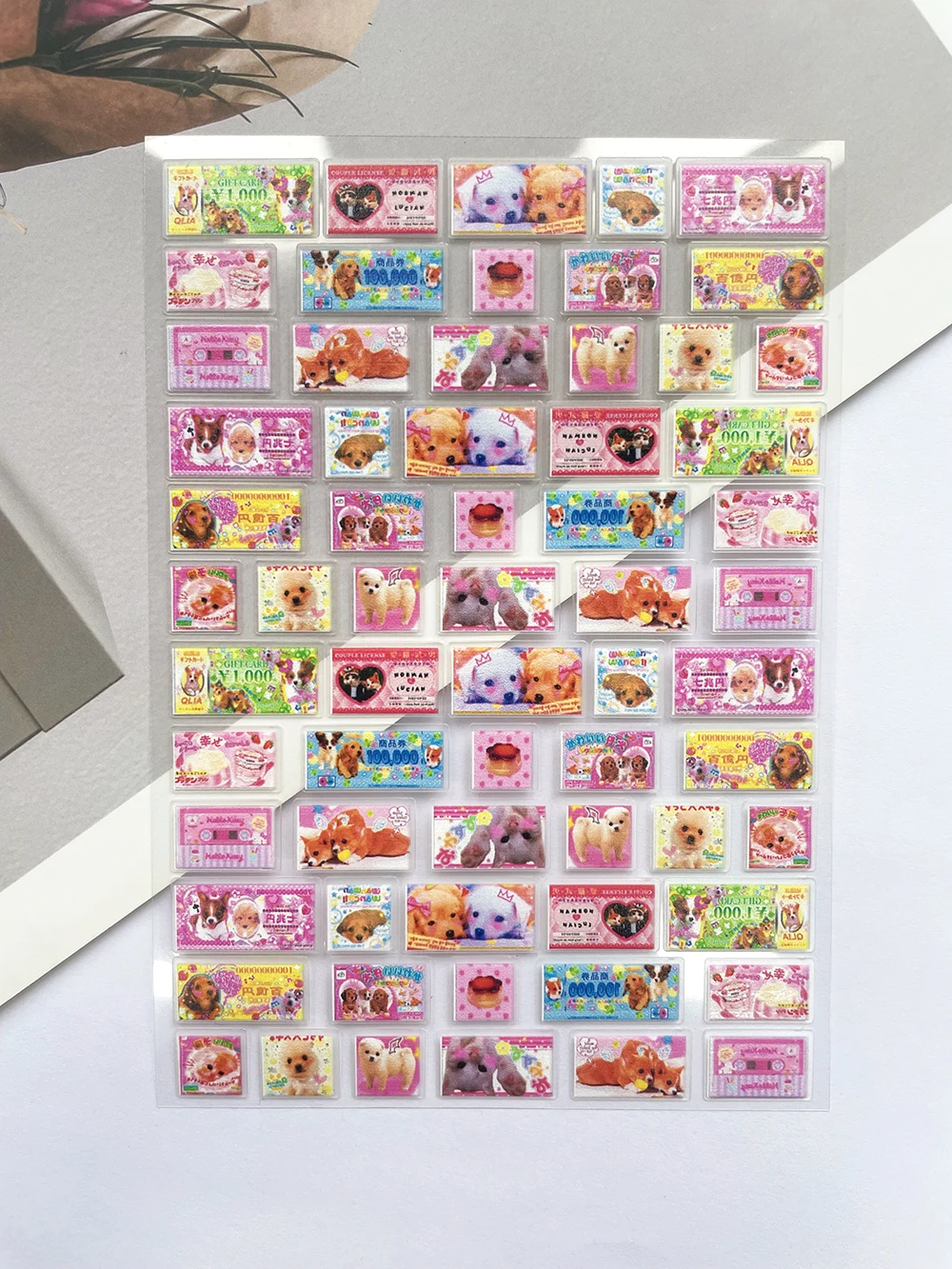 Stiker Mini PVC Lucu Gambar Ku - Anime Poster Print ulasan dan harga