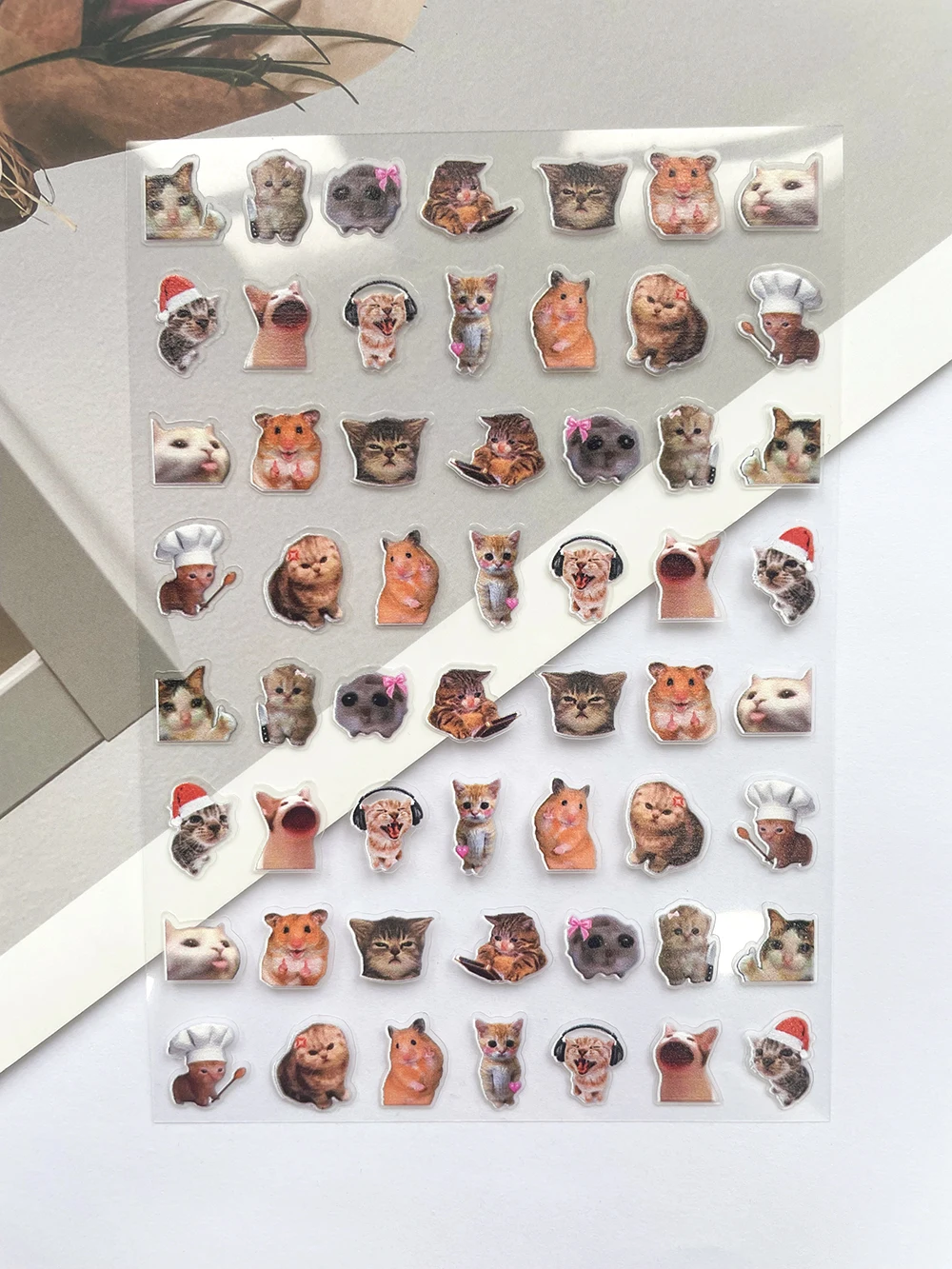 Stiker Mini PVC Lucu Gambar Ku - Anime Poster Print ulasan dan harga