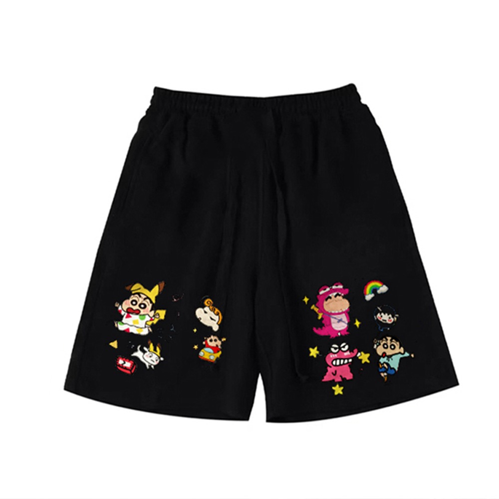 Celana Pendek Pria Baru Crayon - Anime Merchandise Shop ulasan dan harga