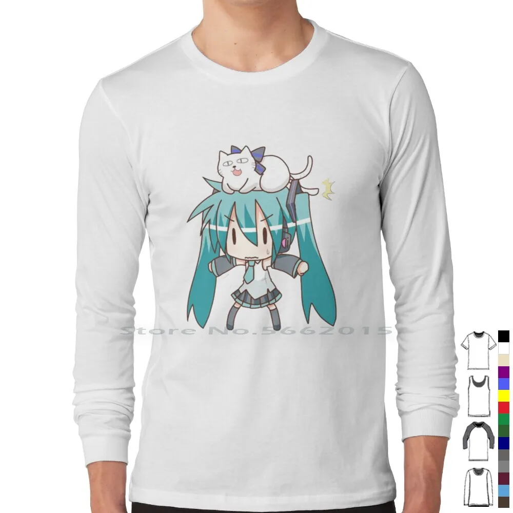 Kaus oblong Miku 100% katun Ka - Anime Merchandise Men ulasan dan harga
