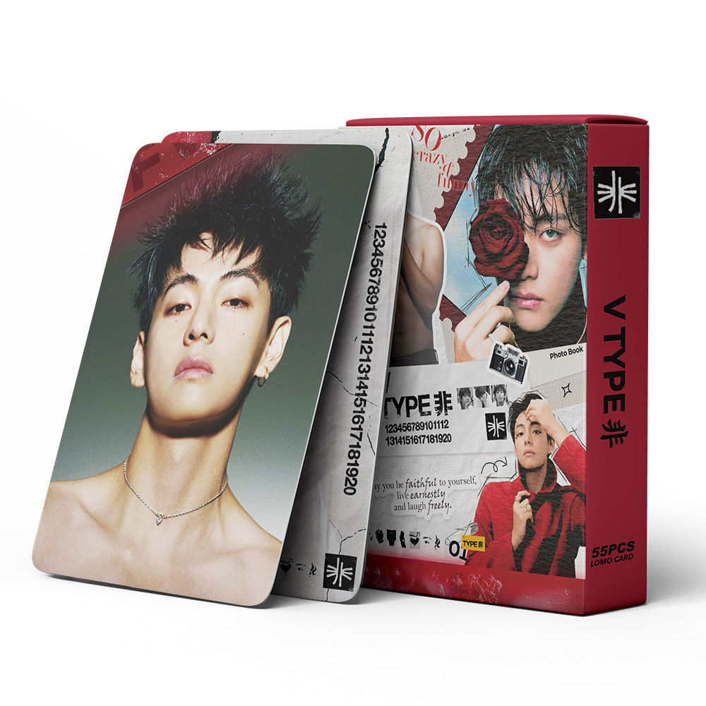 55PCS Kartu Foto Idol KPOP VTY - Anime Merch Ideas ulasan dan harga