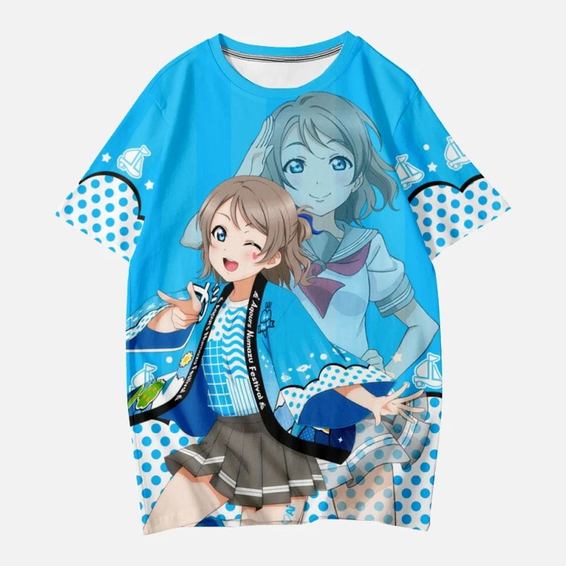 Kaus Lengan Pendek Nyaman Kasu - Anime Merchandise Clothes ulasan dan harga