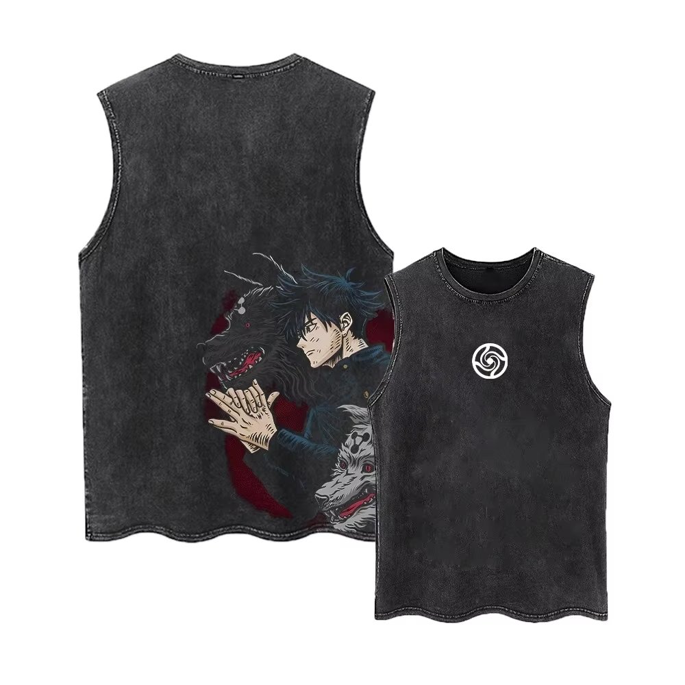 Kaos Tank Top Anime Jujutsu Ka - Anime Merchandise Men ulasan dan harga